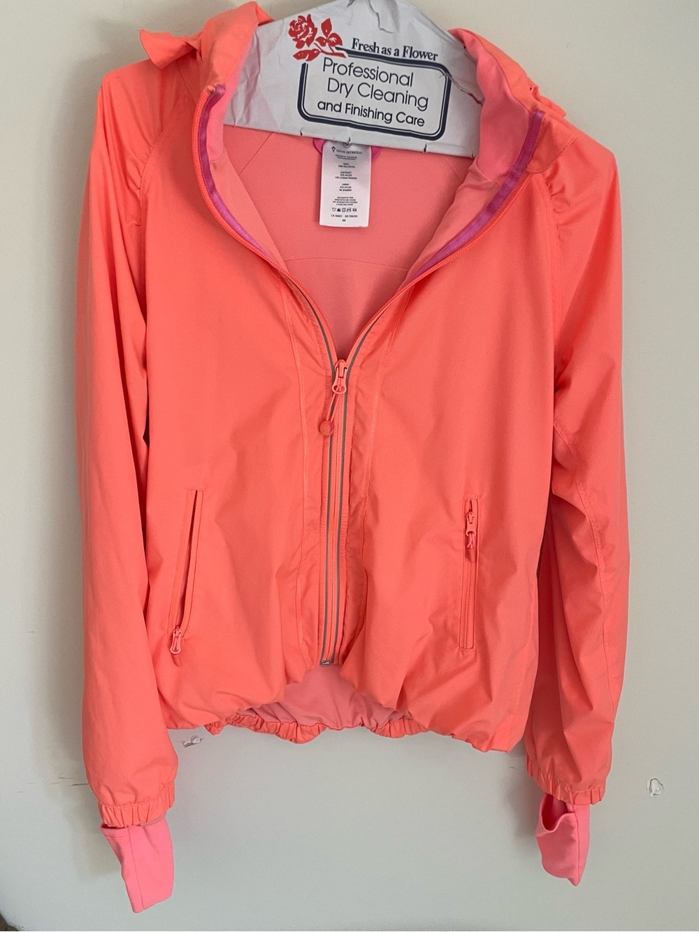 Ivivva Coral Lightweight Zip-Up Hoodie Utility Jacket